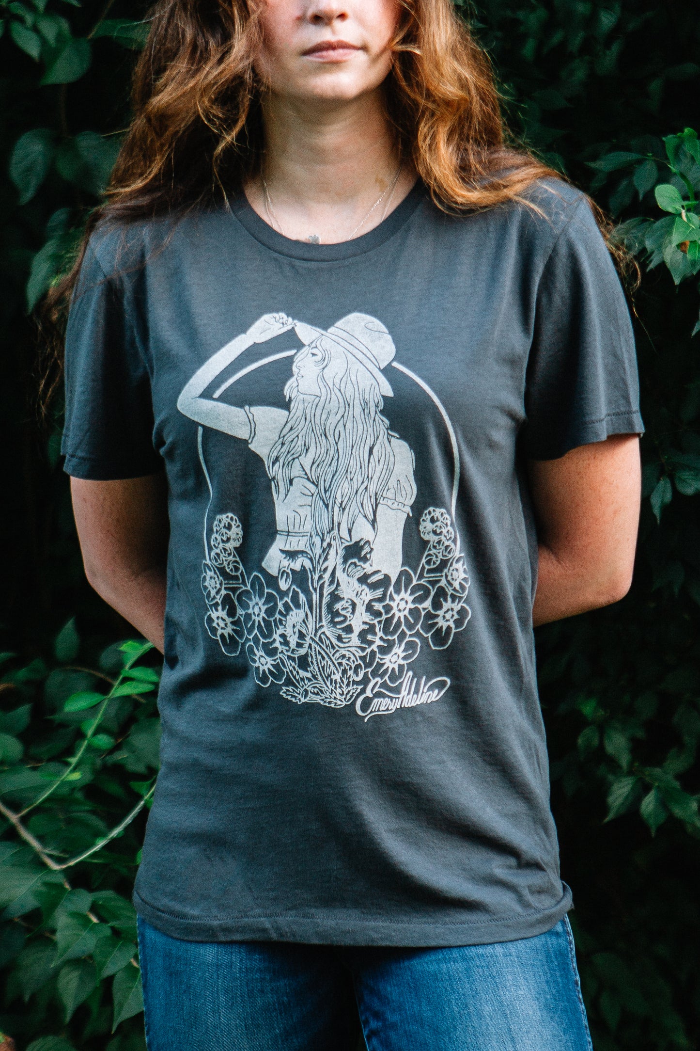 Grey Cowgirl Tee