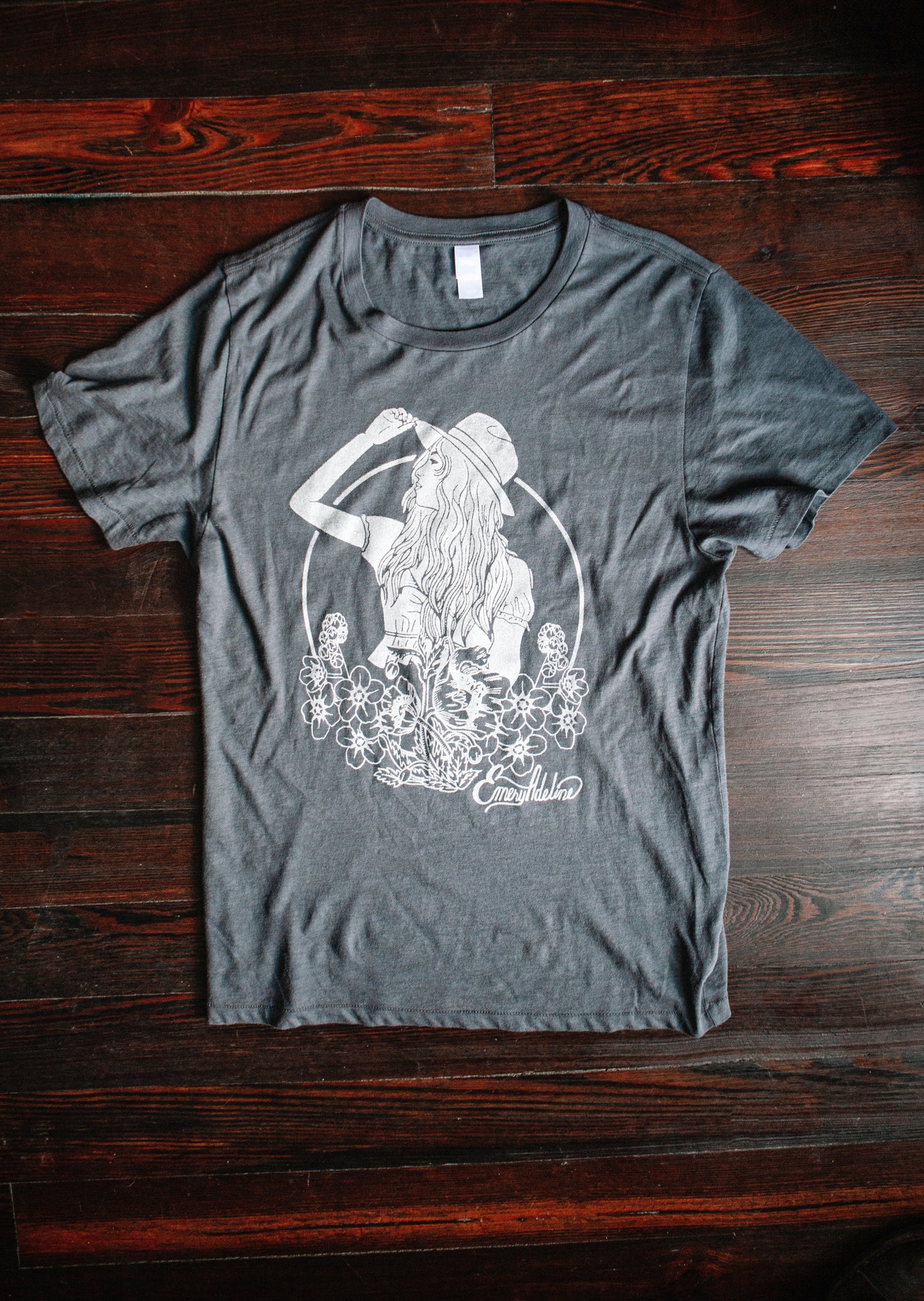 Grey Cowgirl Tee
