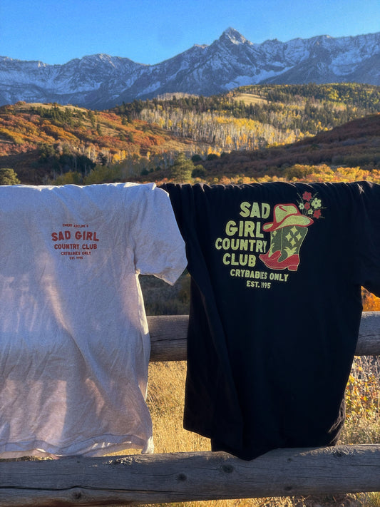 Sad Girl Country Club T-Shirt